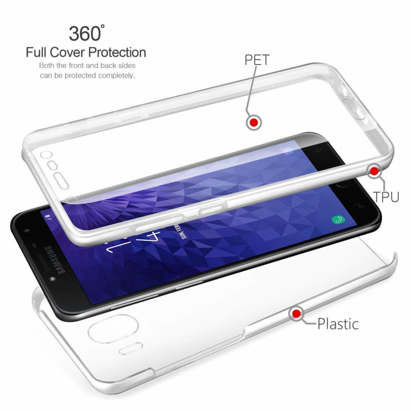 Galaxy J6 (2018) 360° Ultra Clear Hybrid Hoesje