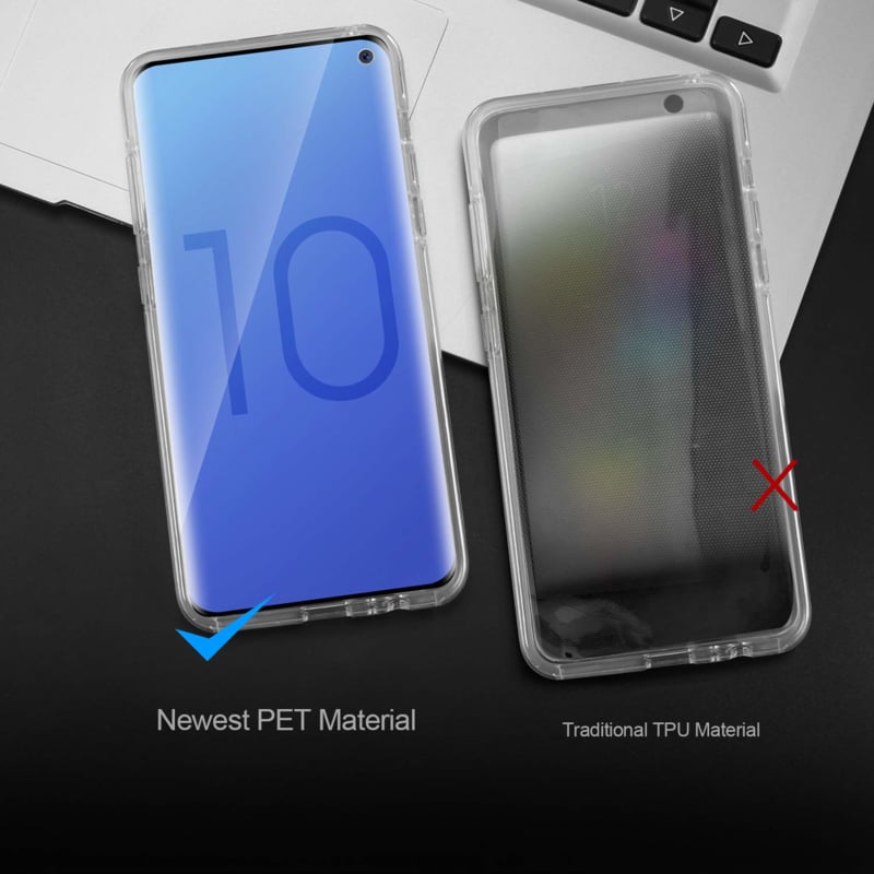 Galaxy S10 360° Ultra Clear Hybride Hoesje