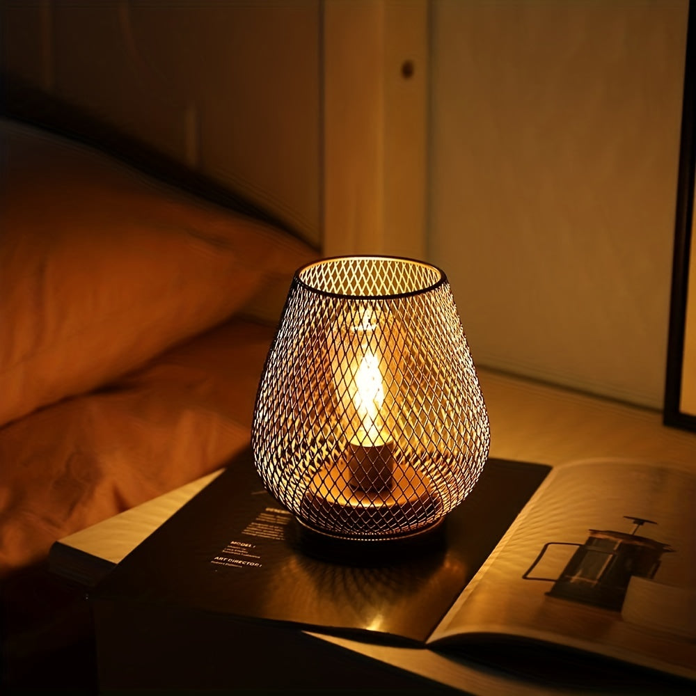 Draadloze LED-lantaarn met warmwit licht