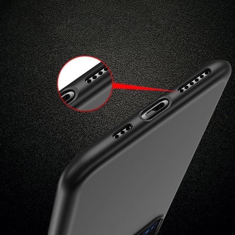 iPhone 15 Pro TPU backcover mat zwart