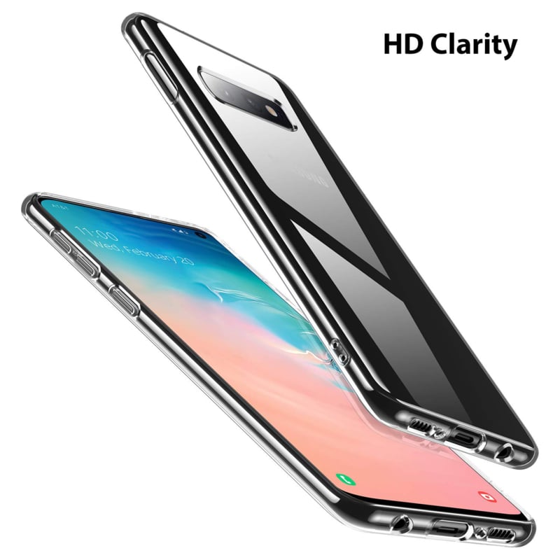 Galaxy S10E transparant soft TPU hoesje