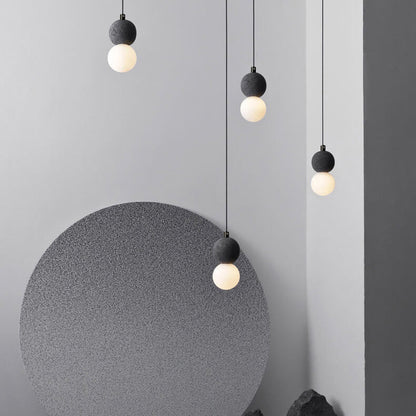 SMD Living stenen Japandi hanglamp