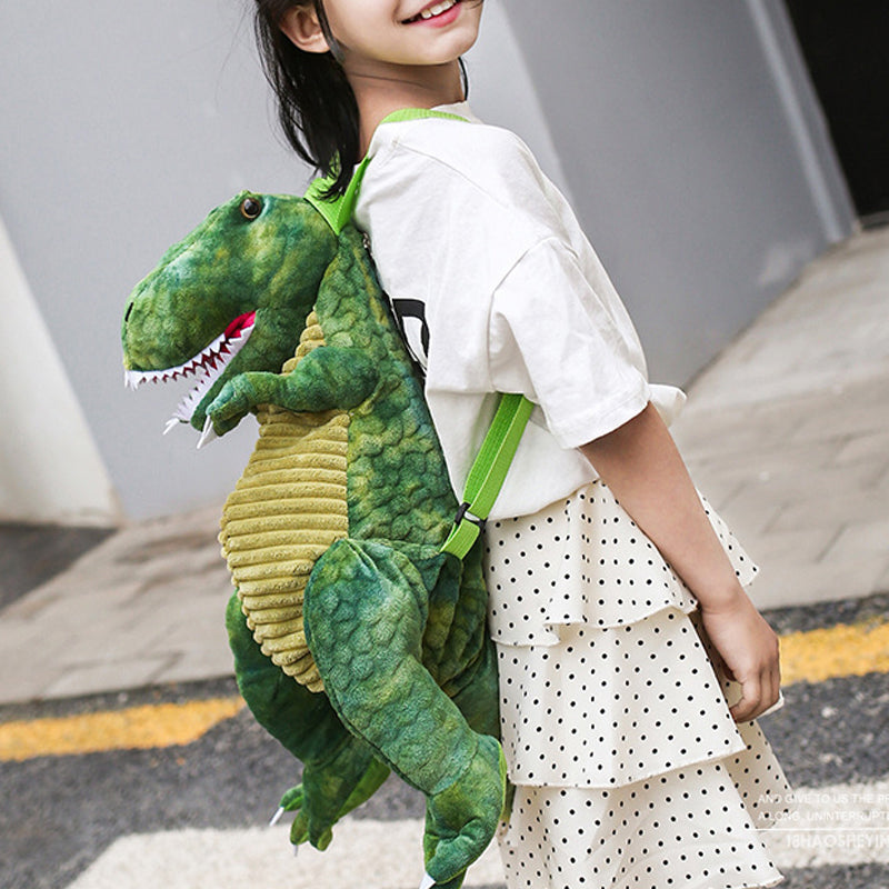 DazzleDino pluche dinosaurus rugzak