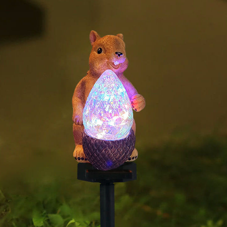 Lumio Eekhoorn solar LED tuinlamp