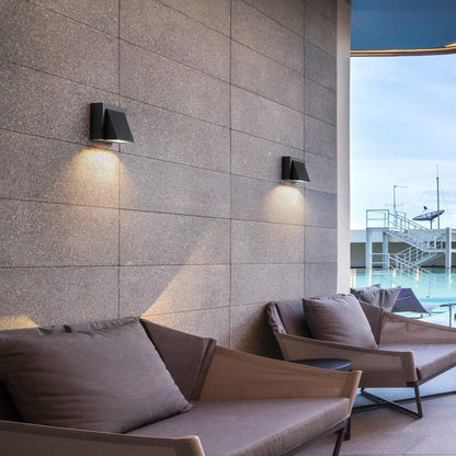 Lumio aluminium LED buitenwandlamp