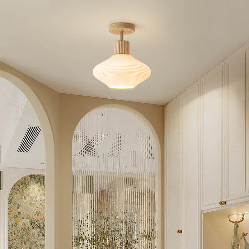 Lumio Japandi semi-flush plafondlamp