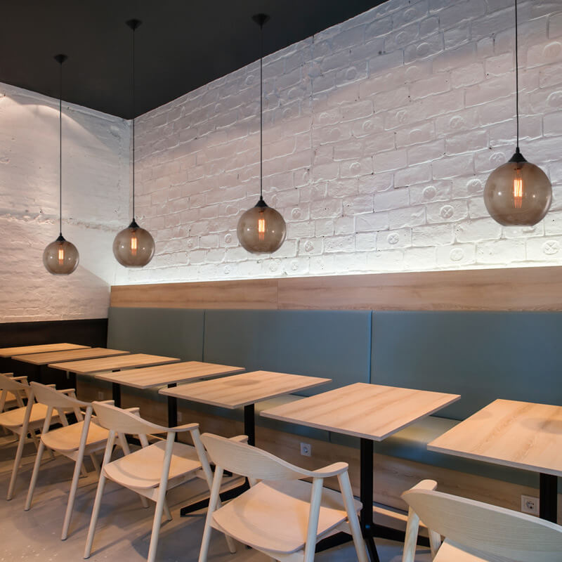 SMD Living moderne glazen hanglamp