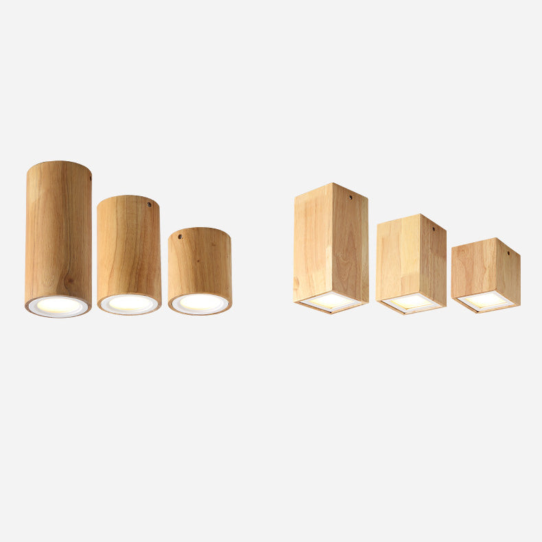 Lumio houten LED plafondlamp