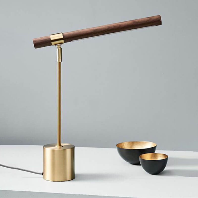 Lumio minimalistische gouden tafellamp