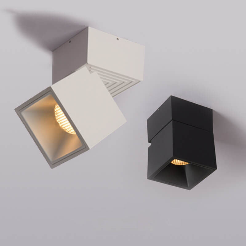 Lumio aluminium semi-flush mount plafondlamp