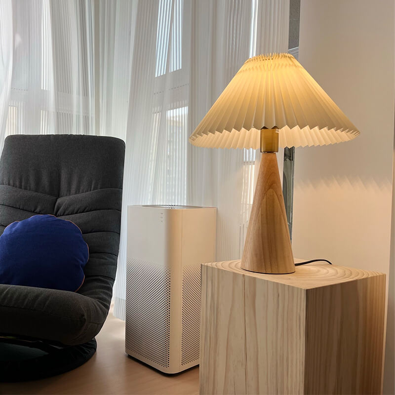 Lumio Japandi houten tafellamp