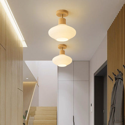 Lumio Japandi semi-flush plafondlamp