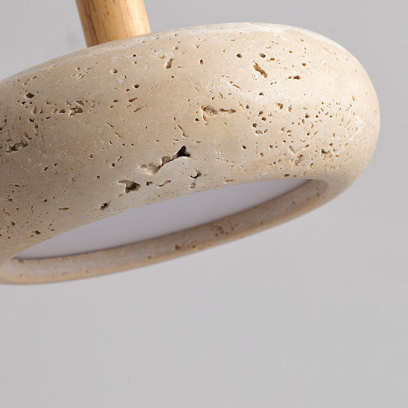 Lumio Japanse Hanglamp Travertin LED