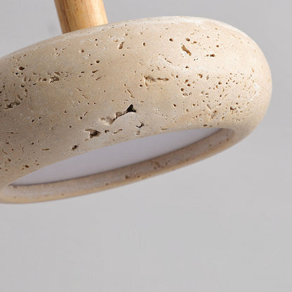 Lumio Japanse Hanglamp Travertin LED