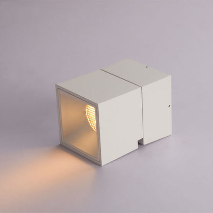 Lumio aluminium semi-flush mount plafondlamp