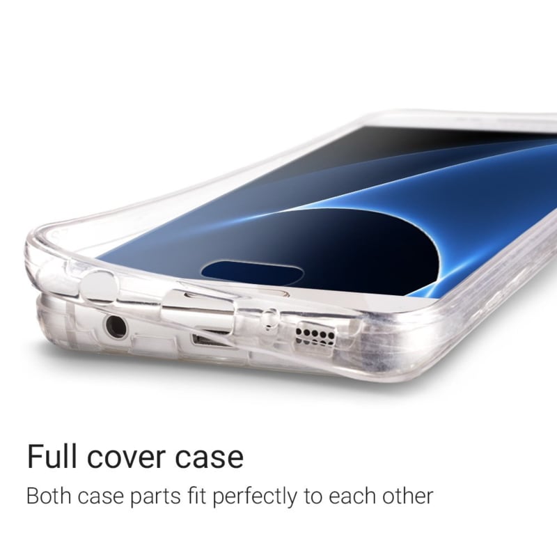 Galaxy S7 360° Ultra Clear Hybrid hoesje