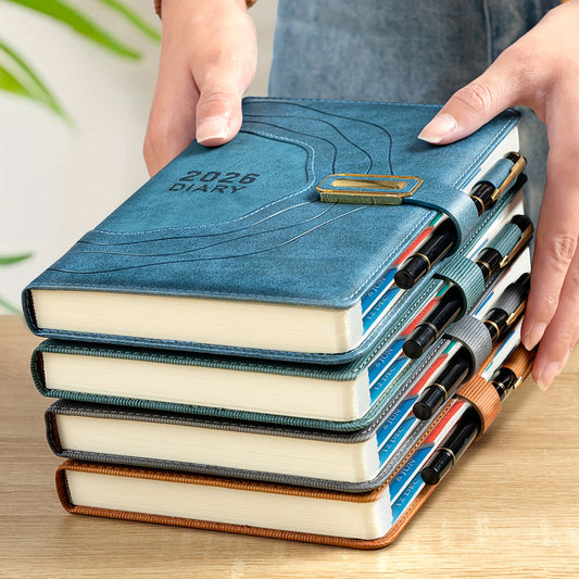Dagplanner 2026 hardcover kalender met dagindeling
