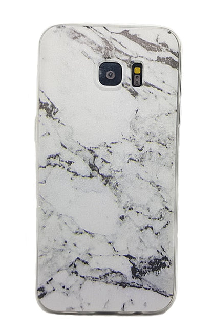 Samsung Galaxy S7 soft TPU hoesje marmer