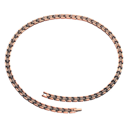 Gevlochten Vintage Koperen Ketting