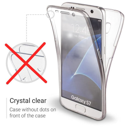Galaxy S7 Edge 360° Ultra Clear Hoesje