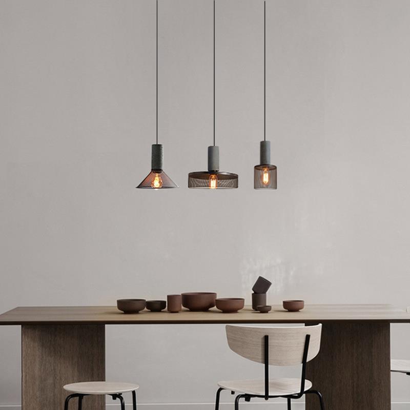 Lumio Smokey industriële pendellamp