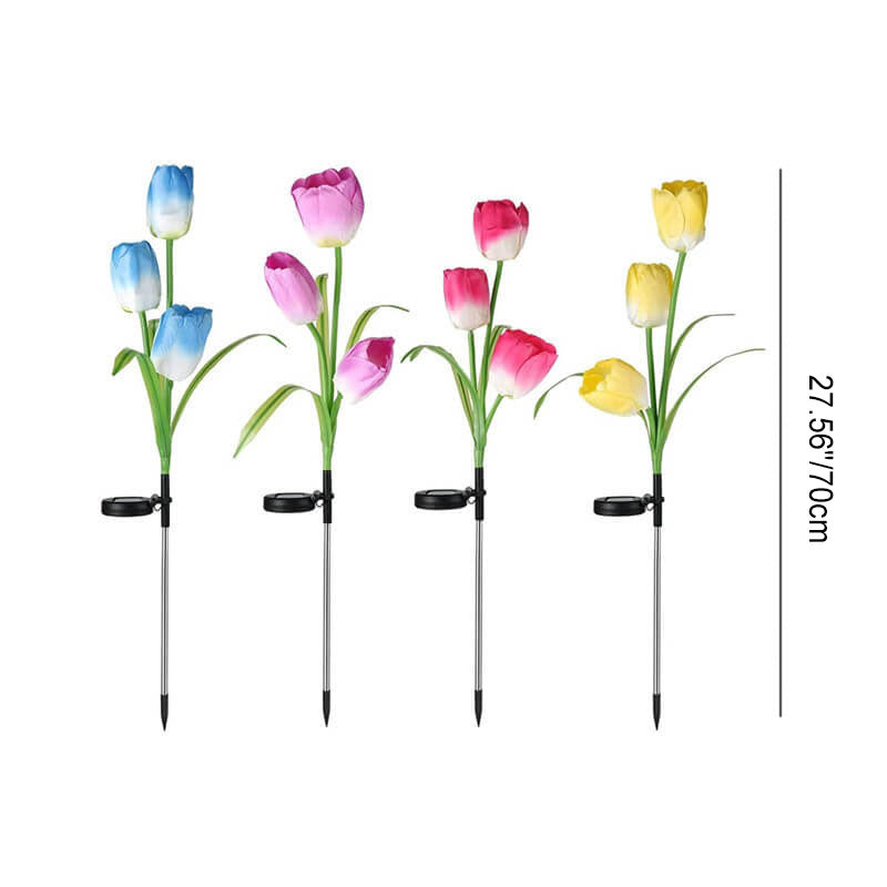 Lumio tulp solar LED tuinlamp