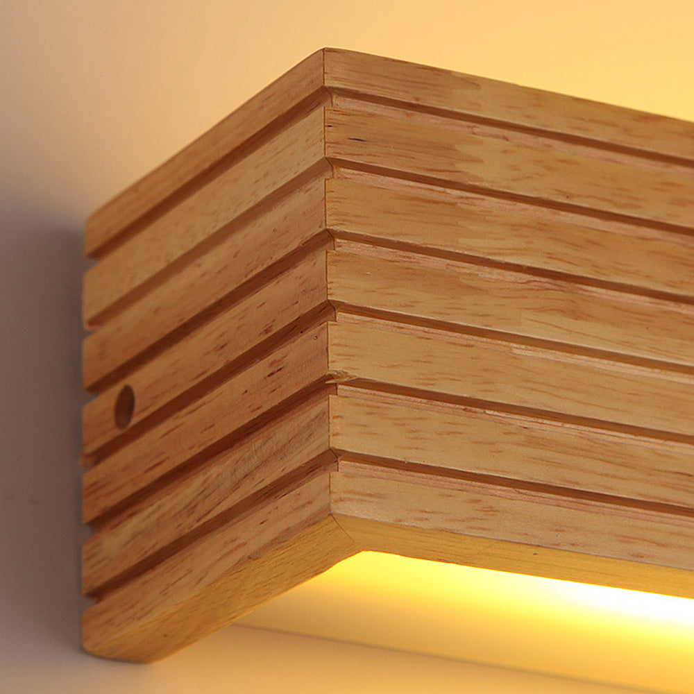 Lumio Löwe houten LED badkamer wandlamp