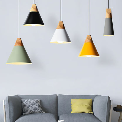 Navelle Scandinavische houten hanglamp