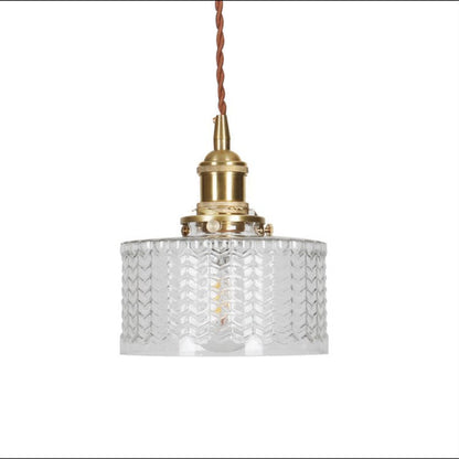 Japanse Glazen LED Hanglamp
