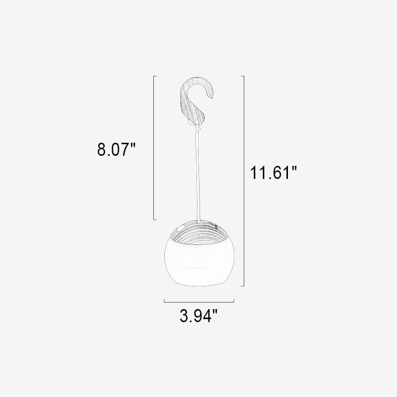 Lumio draagbare USB LED buitenlamp