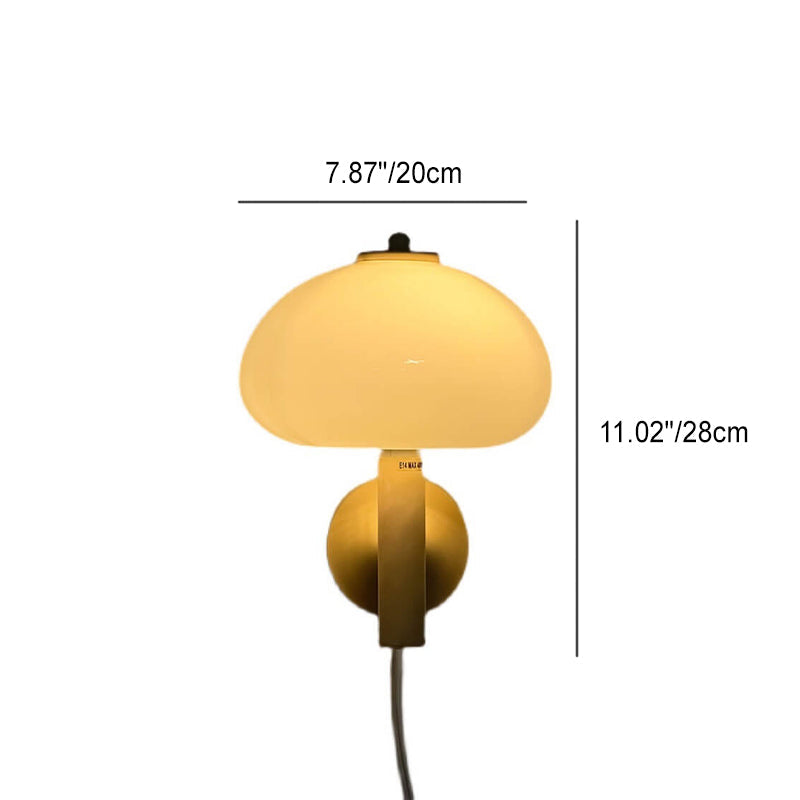 Lumio glazen wandlamp