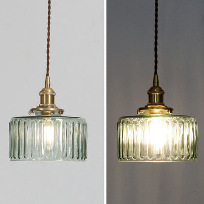 Japanse Glazen LED Hanglamp