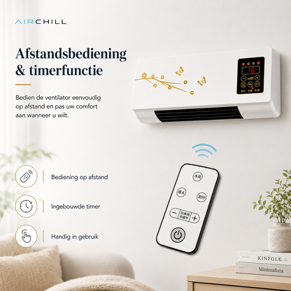 AirChill compacte wandventilator