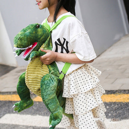 DazzleDino pluche dinosaurus rugzak
