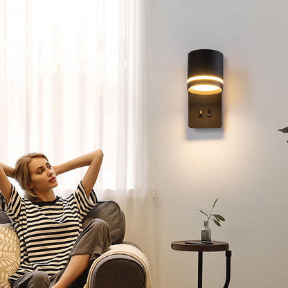 Lumio elegante ijzeren LED-wandlamp