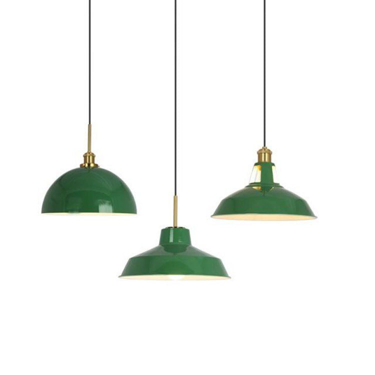 Lumio industriële groene hanglamp