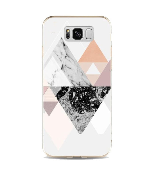 Galaxy S8 Plus geometrisch TPU hoesje
