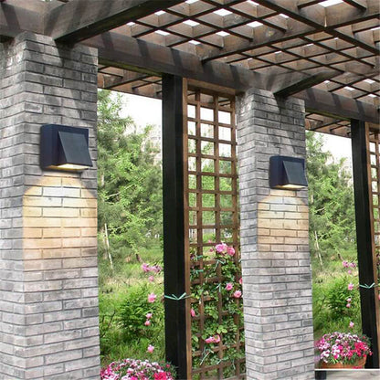 Lumio aluminium LED buitenwandlamp