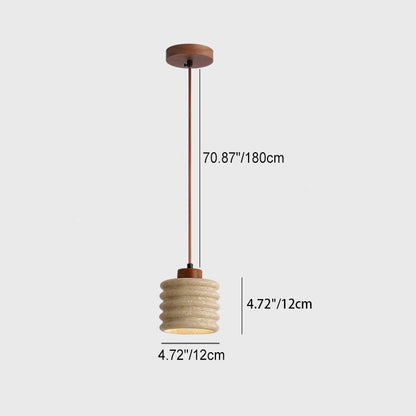 Lumio travertin hanglamp