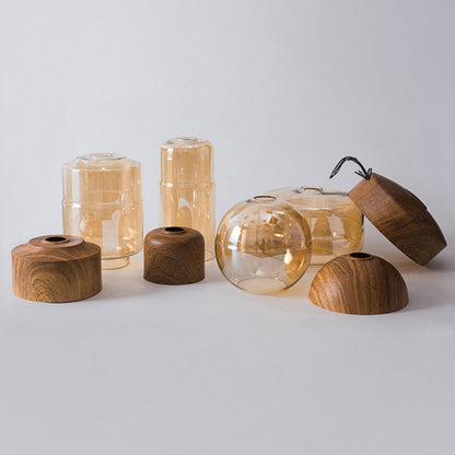 Lumio houten hanglamp