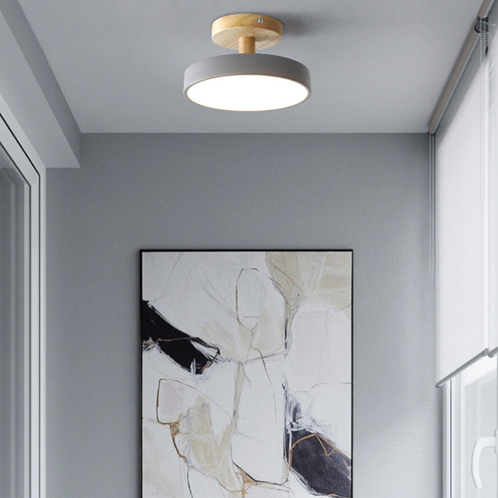 Scandinavische Houten Plafondlamp