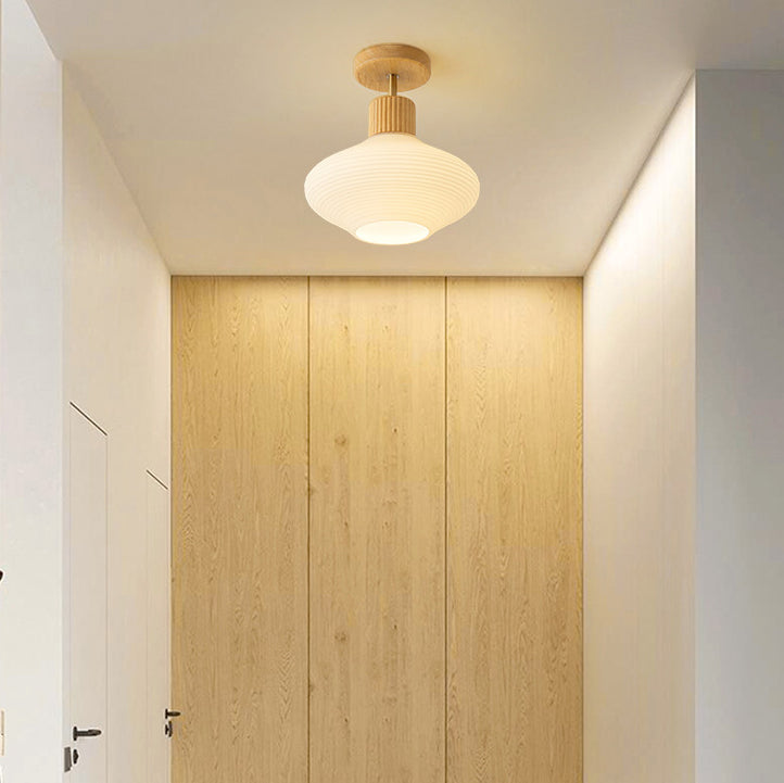 Lumio Japandi semi-flush plafondlamp