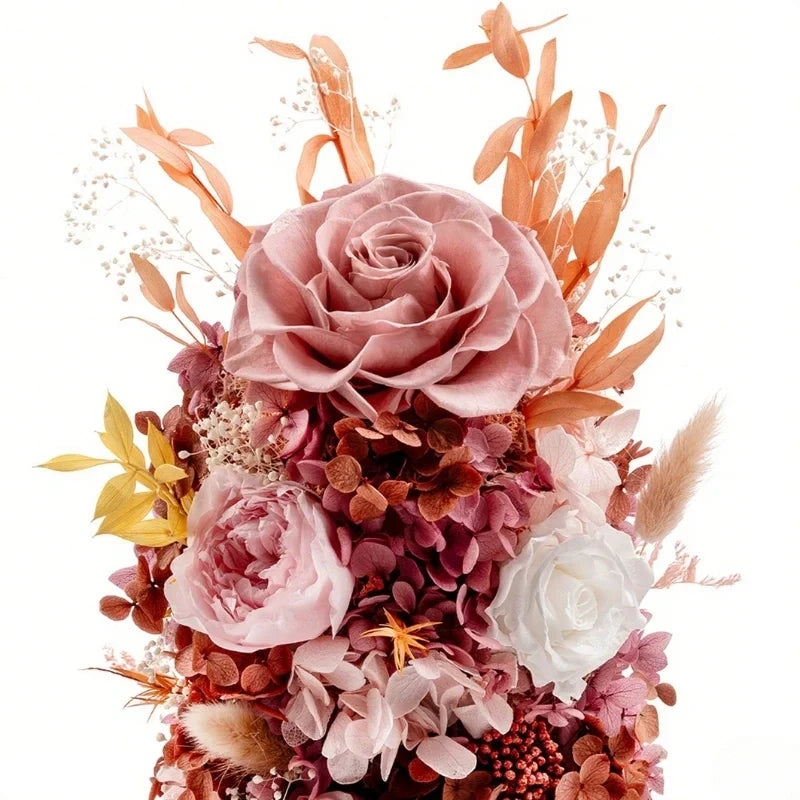 Lumio Floro nachtlamp met gedroogde bloemen onder glas