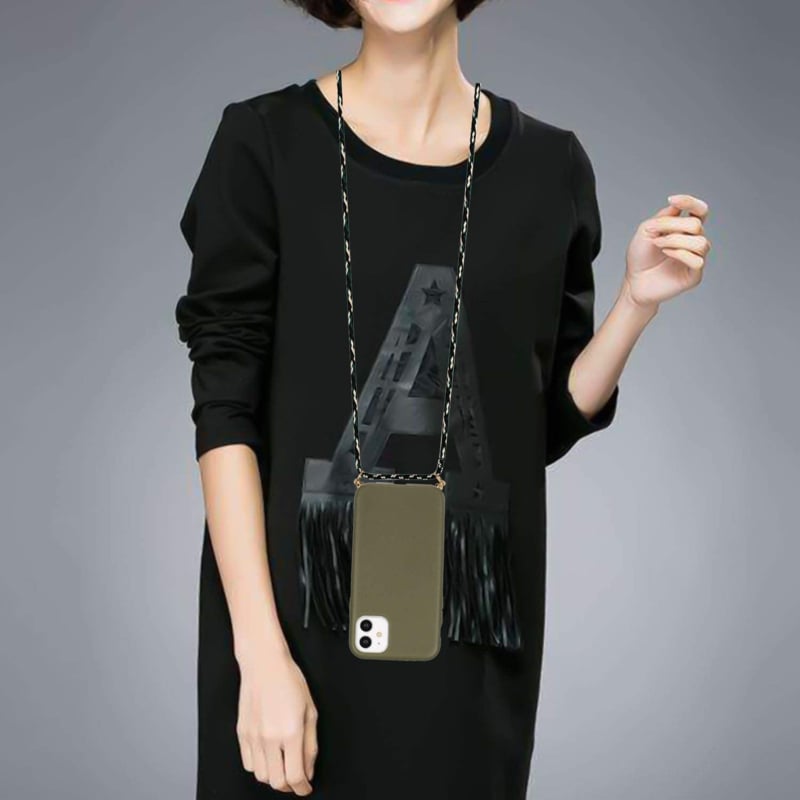 Crossbody TPU Hoesje met Koord voor iPhone 16