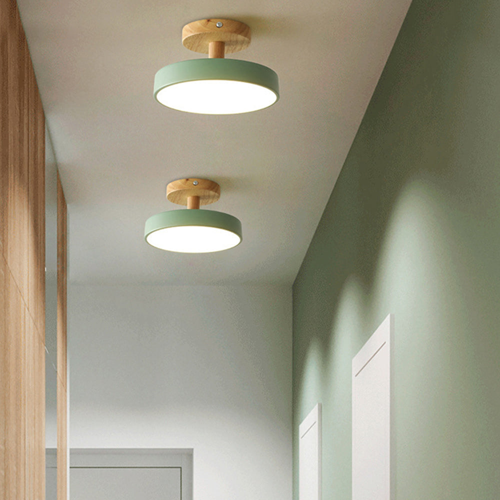 Scandinavische Houten Plafondlamp