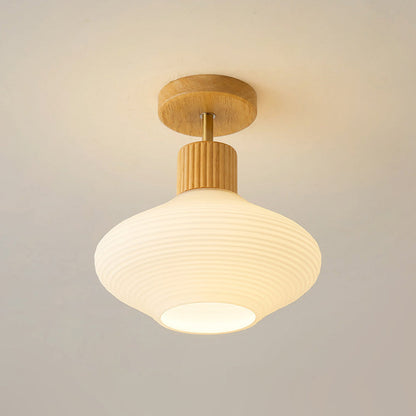 Lumio Japandi semi-flush plafondlamp