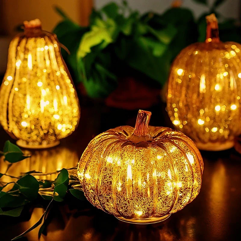 Lumio handgeblazen glazen herfstverlichting