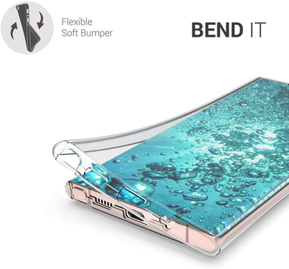Galaxy Note 20 360° full cover transparant TPU hoesje