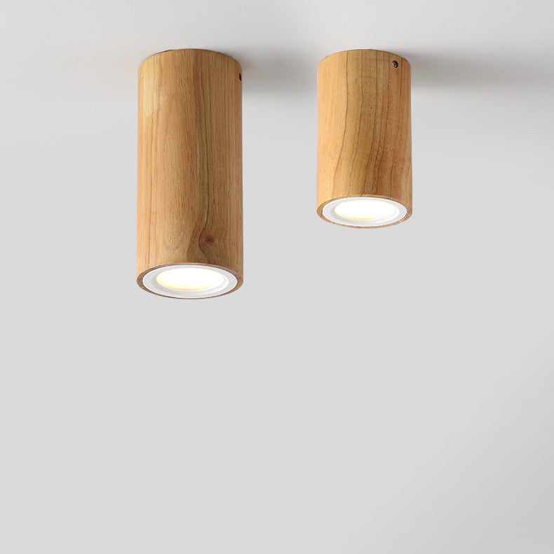 Lumio houten LED plafondlamp