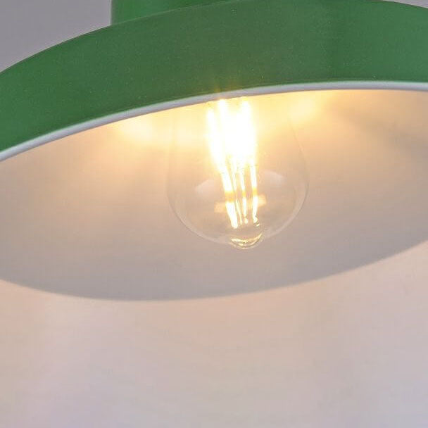 Lumio industriële groene hanglamp